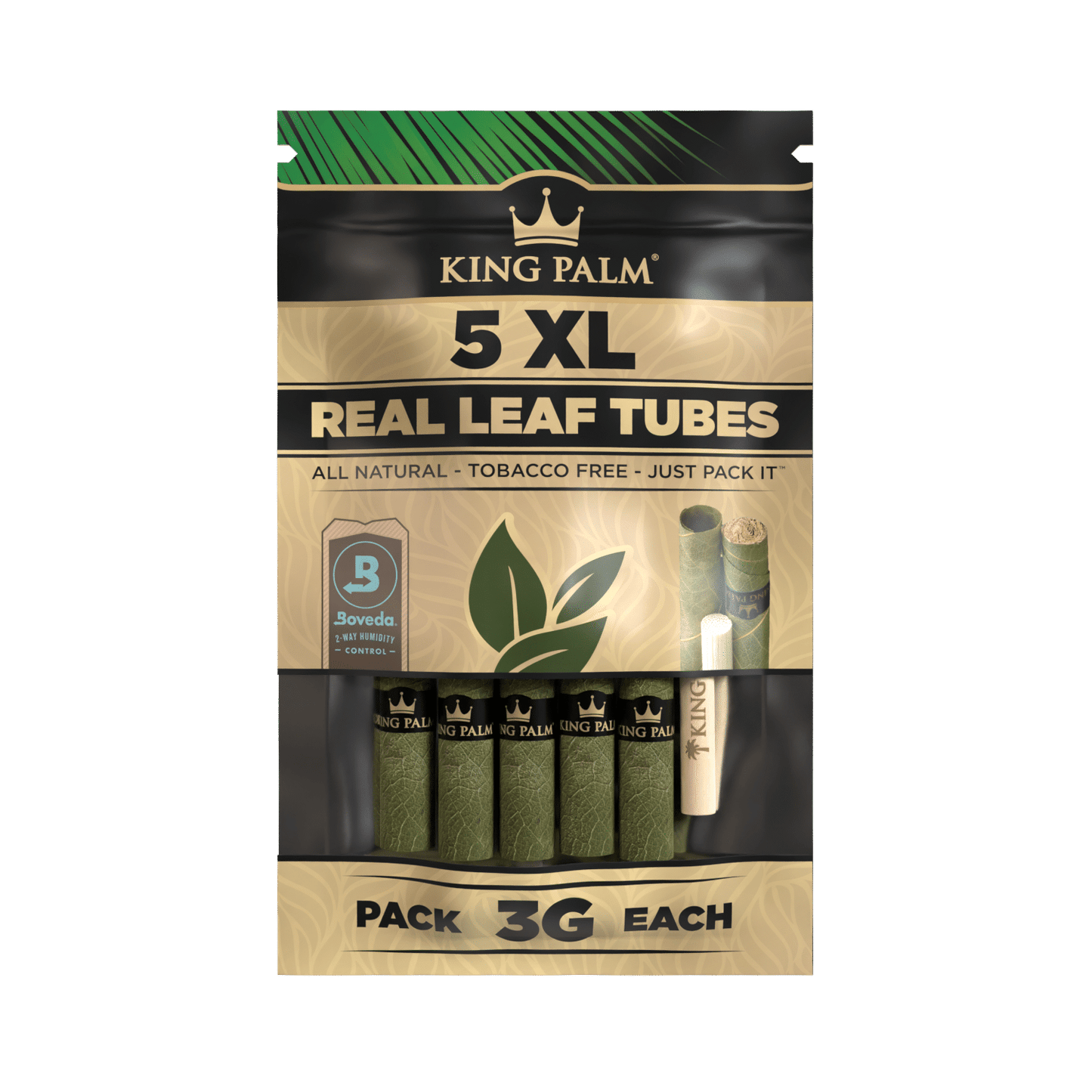 King Palm - 5 XL Size Natural Rolls