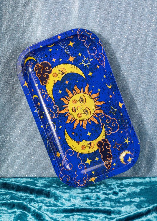 Canna Style - 90's Celestial Large Rolling Tray