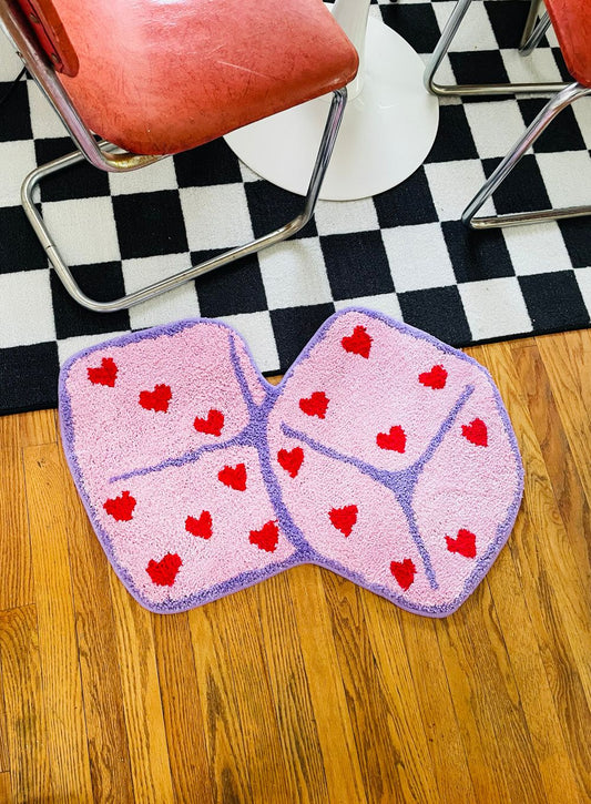 Burning Love - Dice Rug