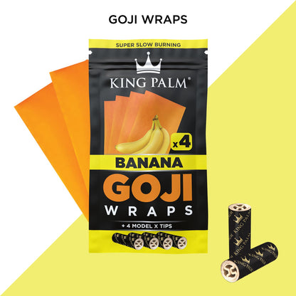 King Palm - Goji Wraps - 4 Pack