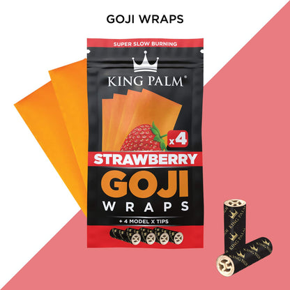 King Palm - Goji Wraps - 4 Pack