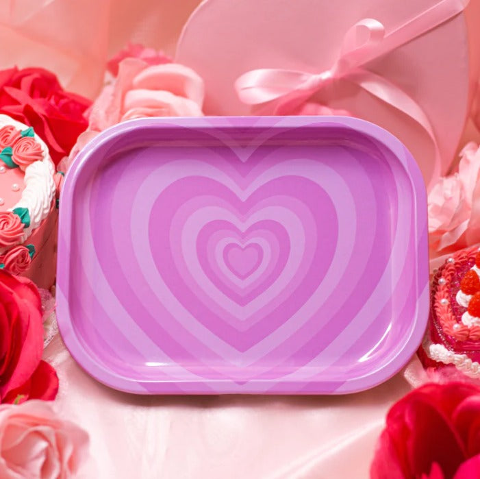 Burning Love - Hearts Rolling Tray