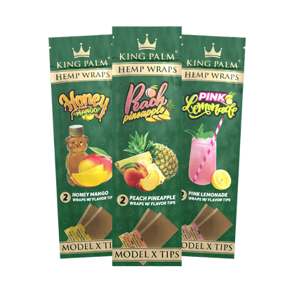 King Palm - Flavoured Hemp Wraps - 2 Pack