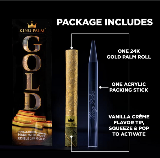 King Palm - 1 Gold Mini Roll