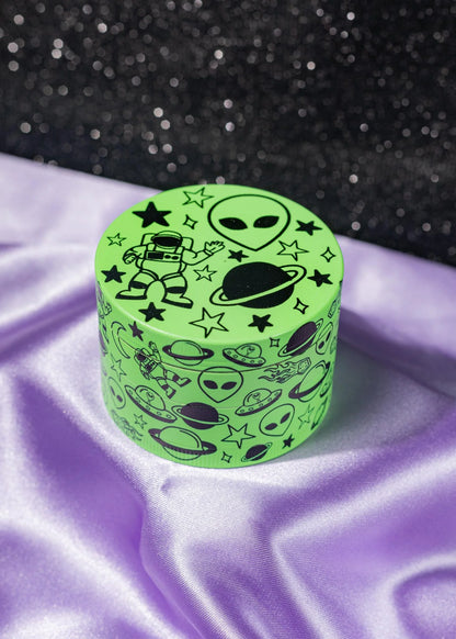 Canna Style - Space Doodle Grinder (glow in the dark)