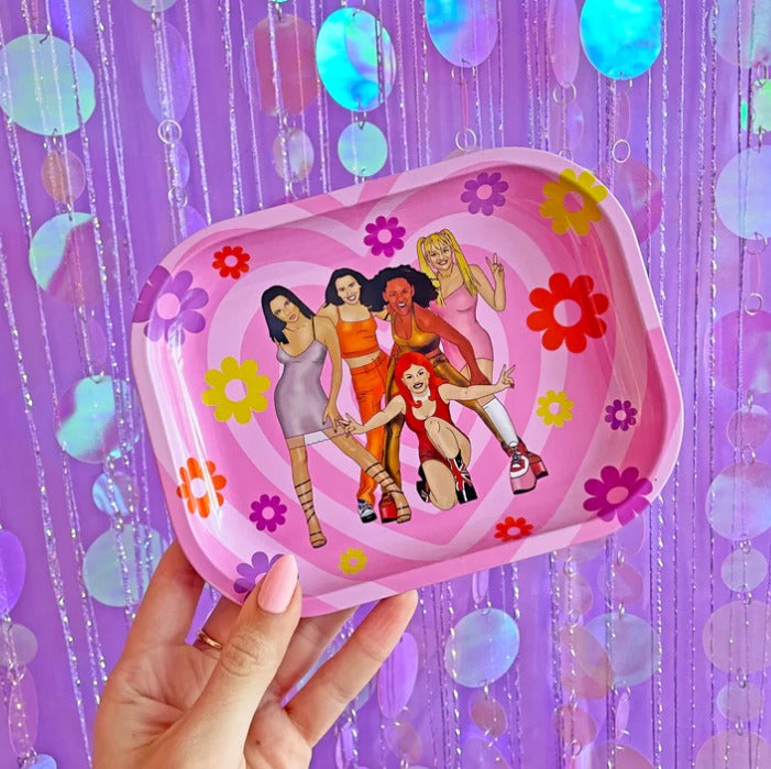 Burning Love - Spice Girls Rolling Tray