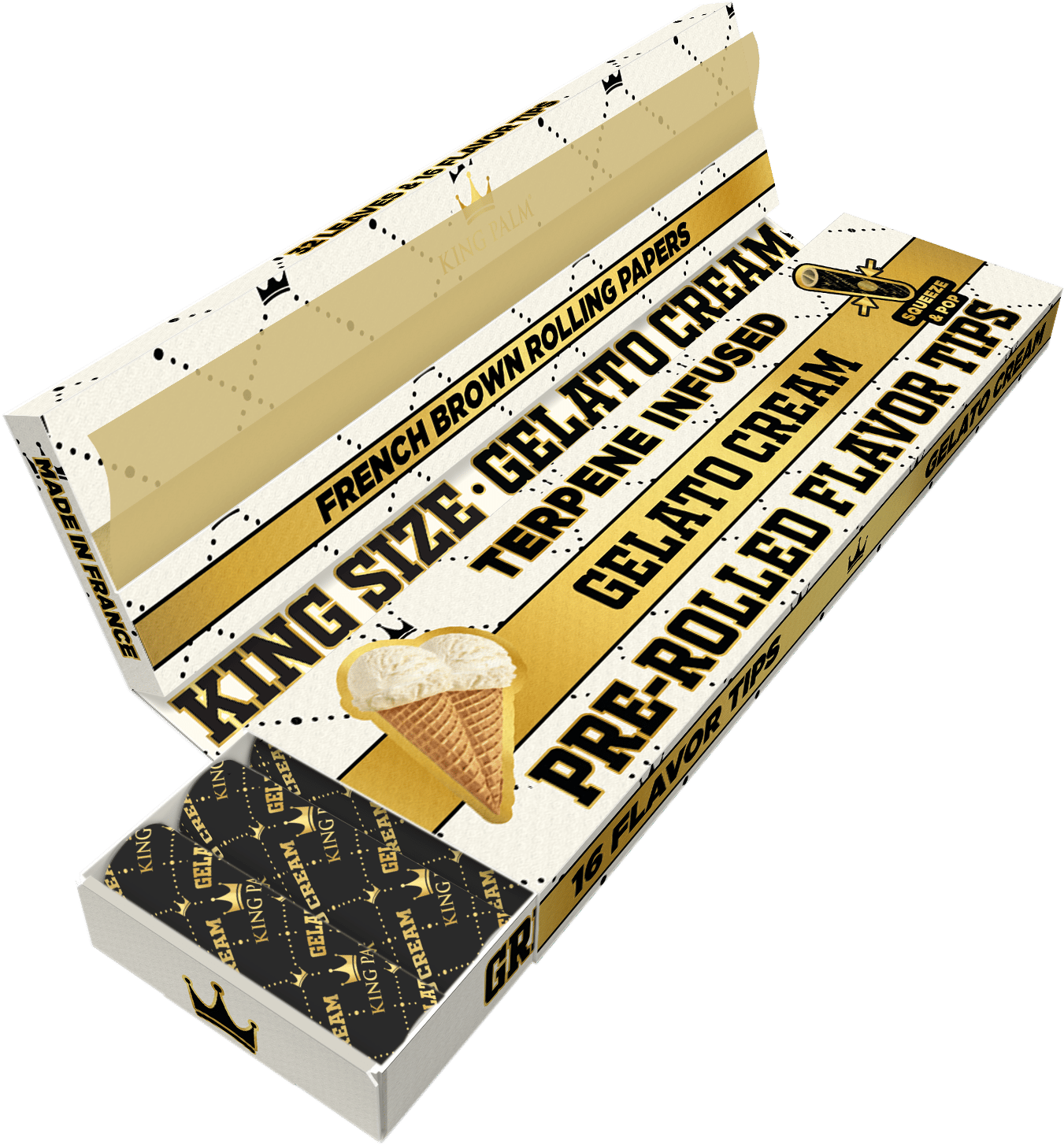 King Palm - French Brown Rolling Papers