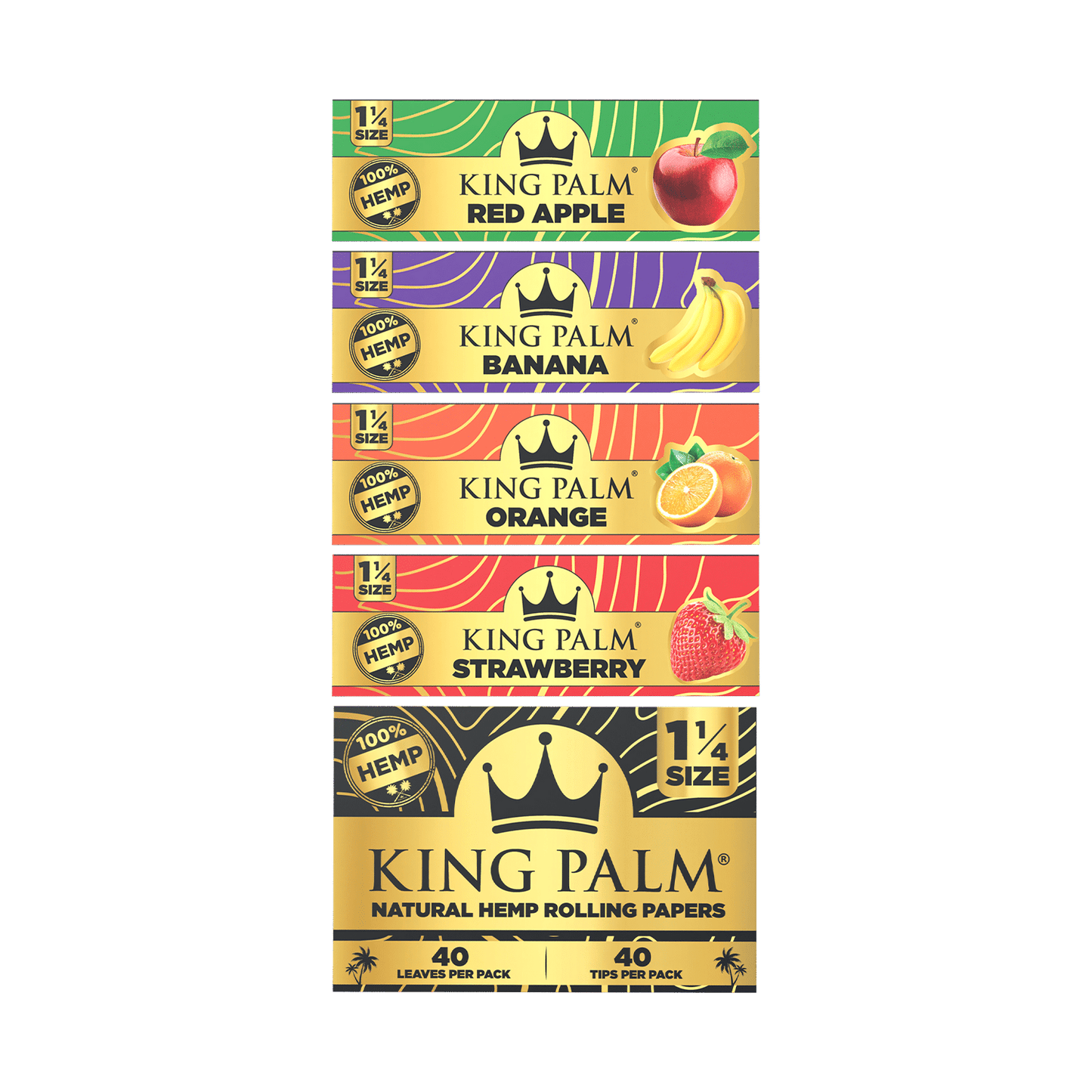 King Palm - Flavoured Hemp Rolling Papers