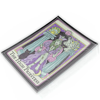 Canna Style - High Priestess Tarot Rolling Tray (Unbreakable Glass)