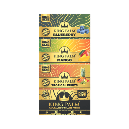 King Palm - Flavored Hemp Rolling Papers - King Size