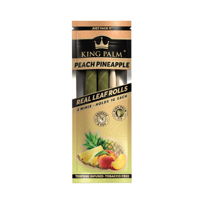 King Palm - Peach Pineapple Flavoured Mini Rolls