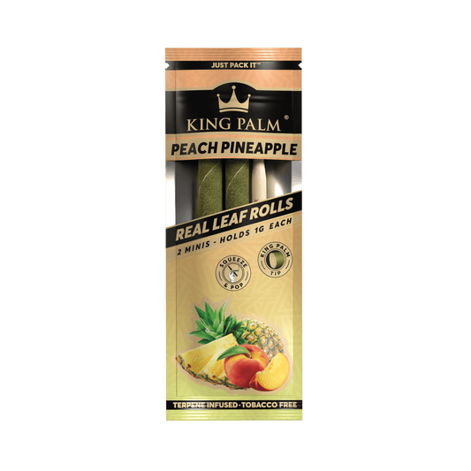 King Palm - Peach Pineapple Flavoured Mini Rolls