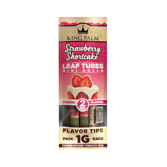 King Palm - Strawberry Shortcake Flavoured Mini Rolls